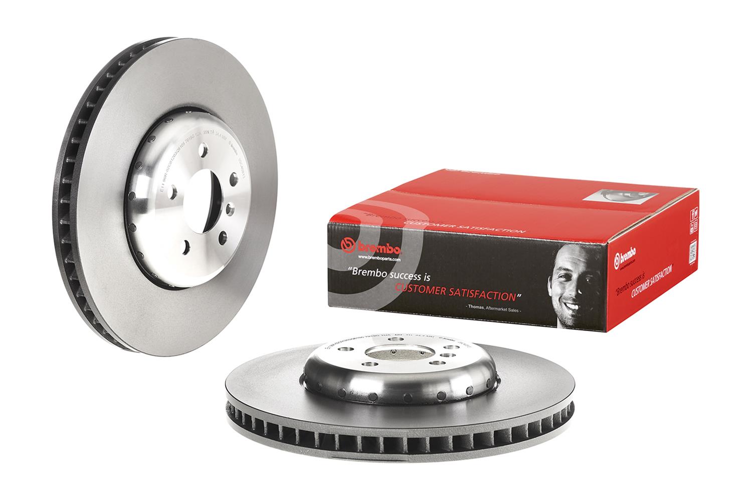 Brembo Premium UV Coated Brake Rotors 09.C408.13