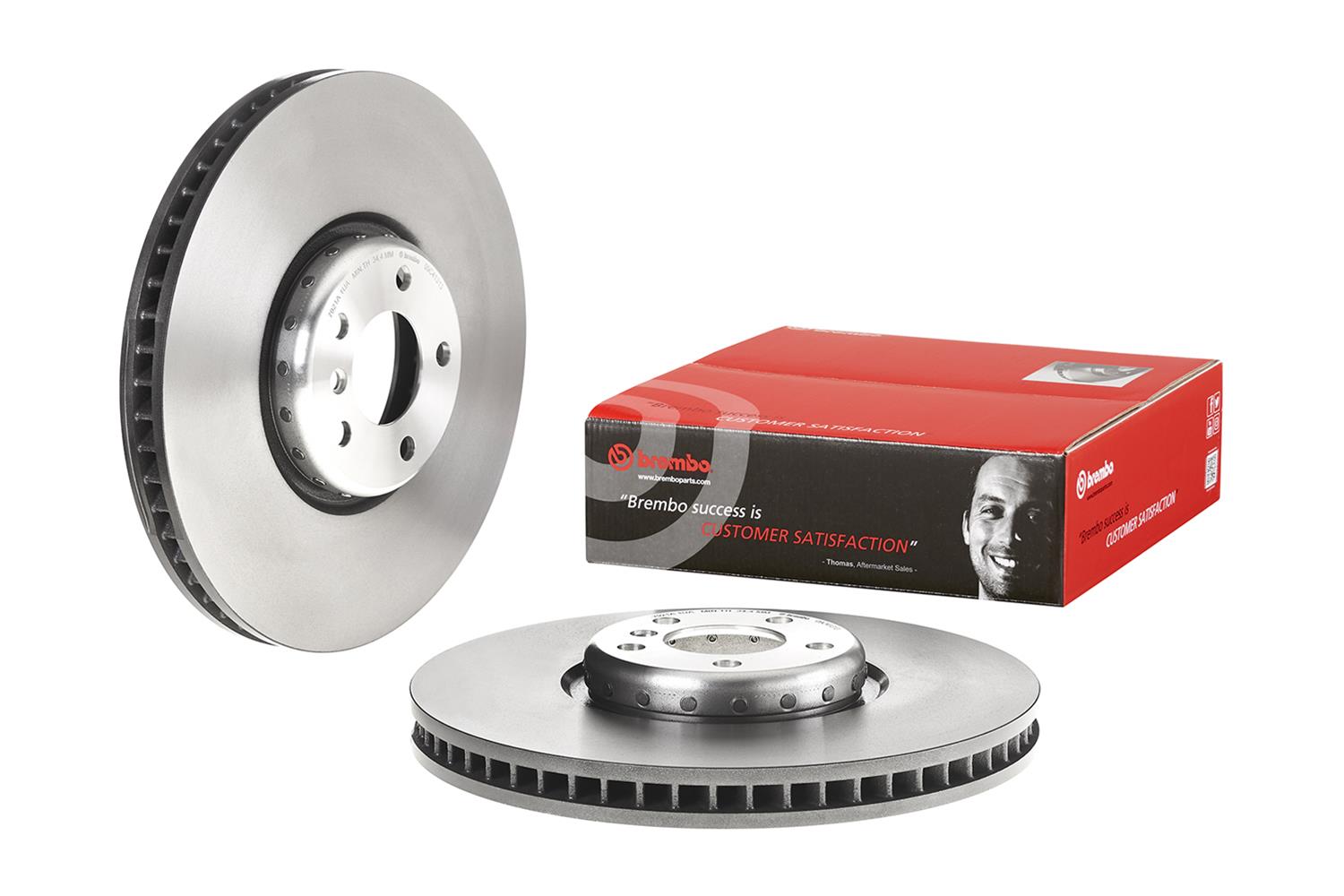 Brembo Premium UV Coated Brake Rotors 09.C413.13