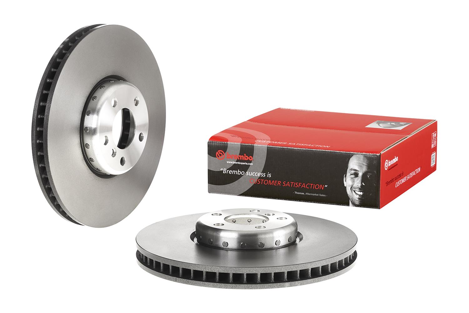 Brembo Premium UV Coated Brake Rotors 09.C417.13