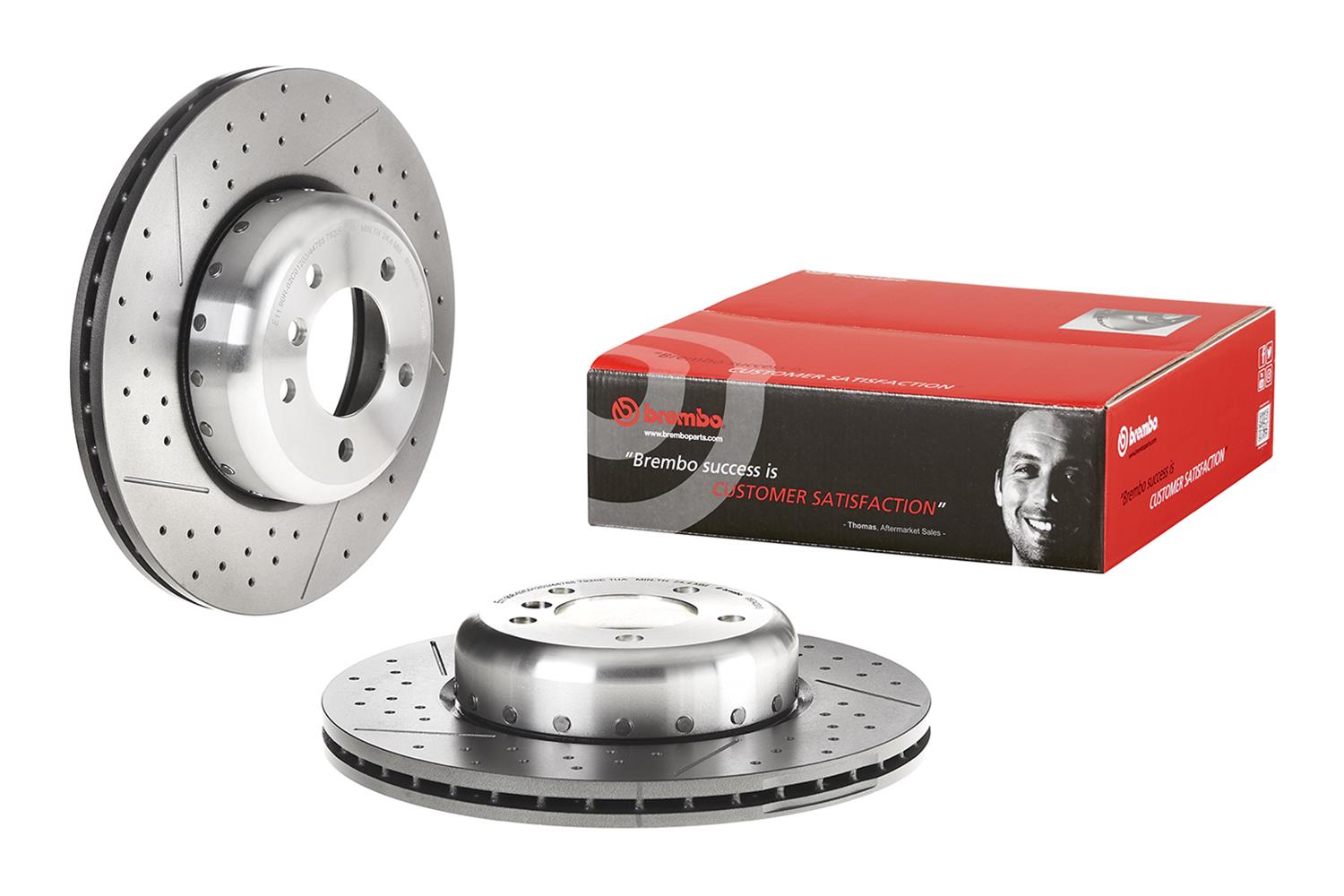 Brembo Premium UV Coated Brake Rotors 09.C420.13