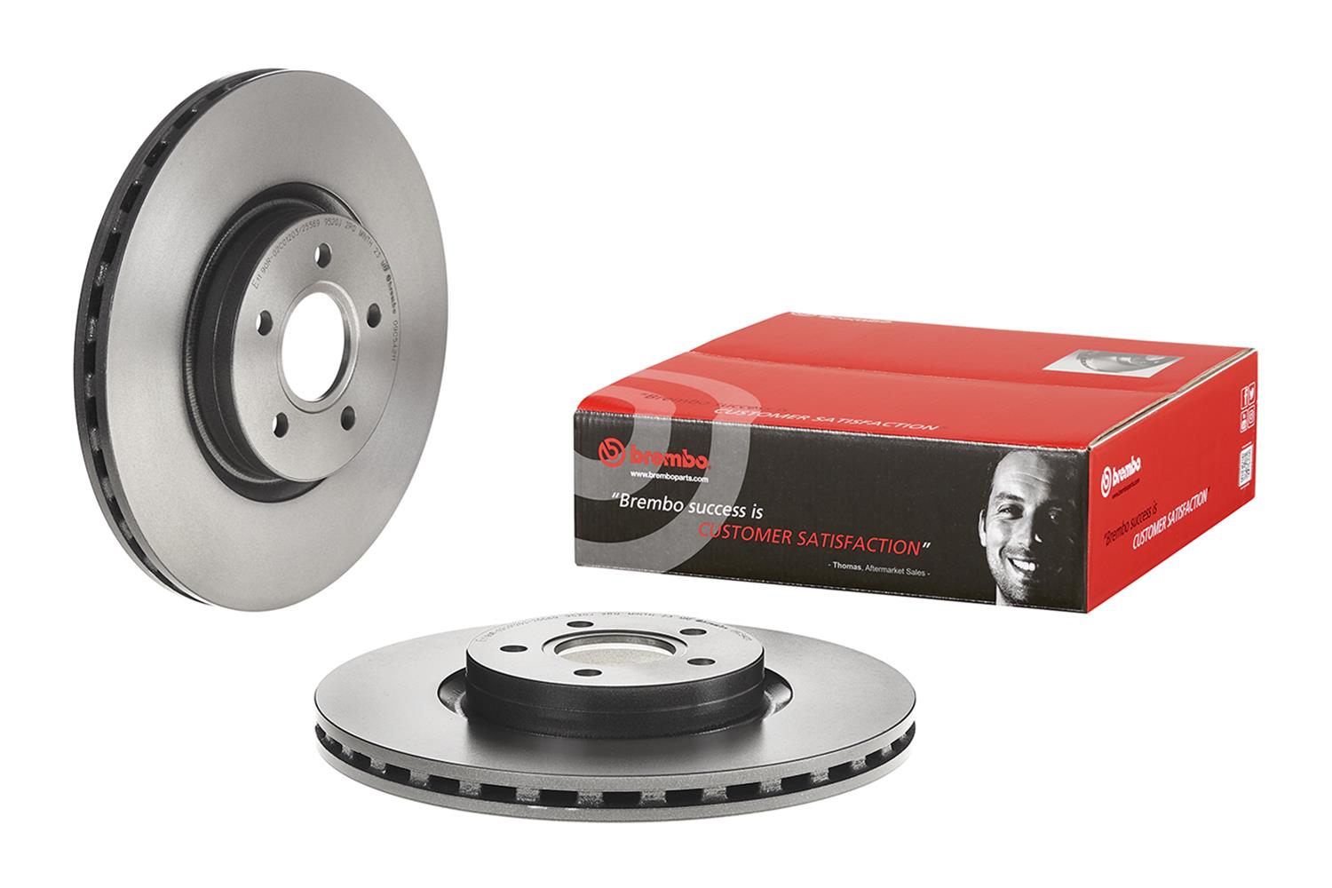 Brembo Premium UV Coated Brake Rotors 09.C542.11