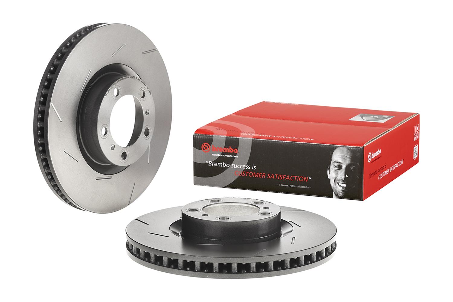 Brembo Premium UV Coated Brake Rotors 09.C549.21