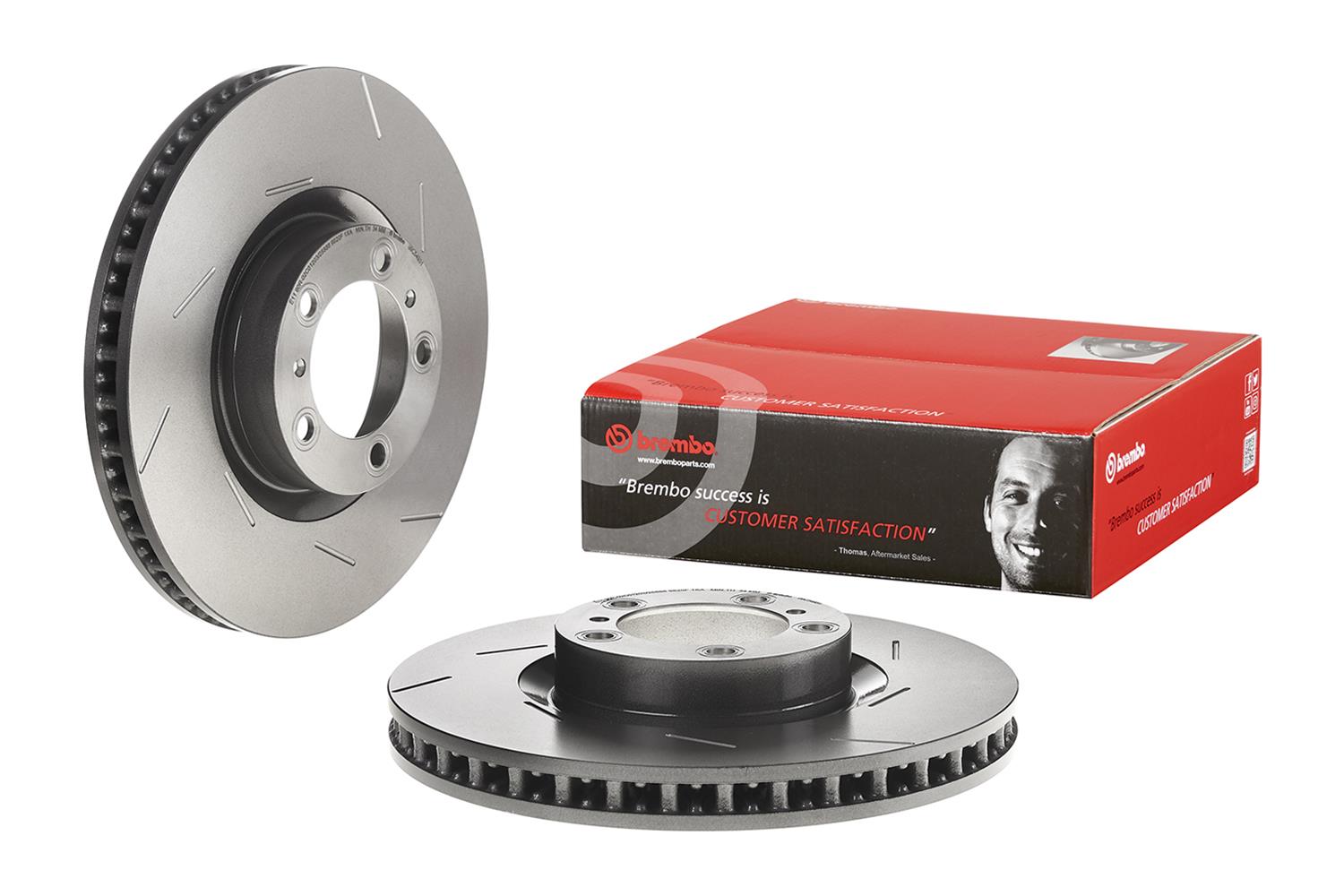 Brembo Premium UV Coated Brake Rotors 09.C549.31