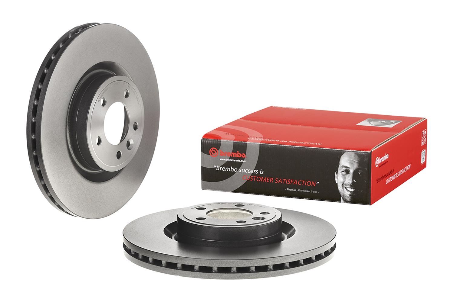 Brembo Premium UV Coated Brake Rotors 09.C819.11
