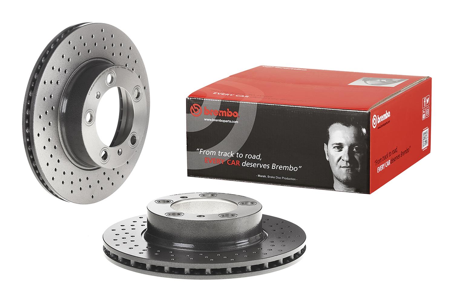 Brembo Disc Brake Pad and Rotor Kits KT04385