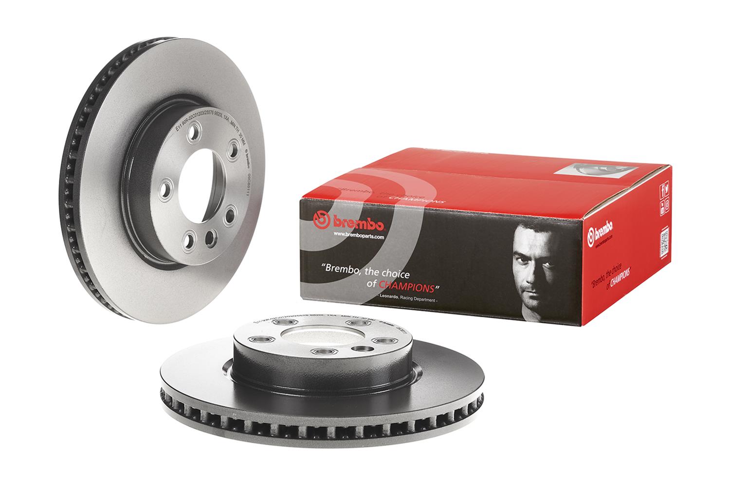 Brembo Disc Brake Pad and Rotor Kits KT00026