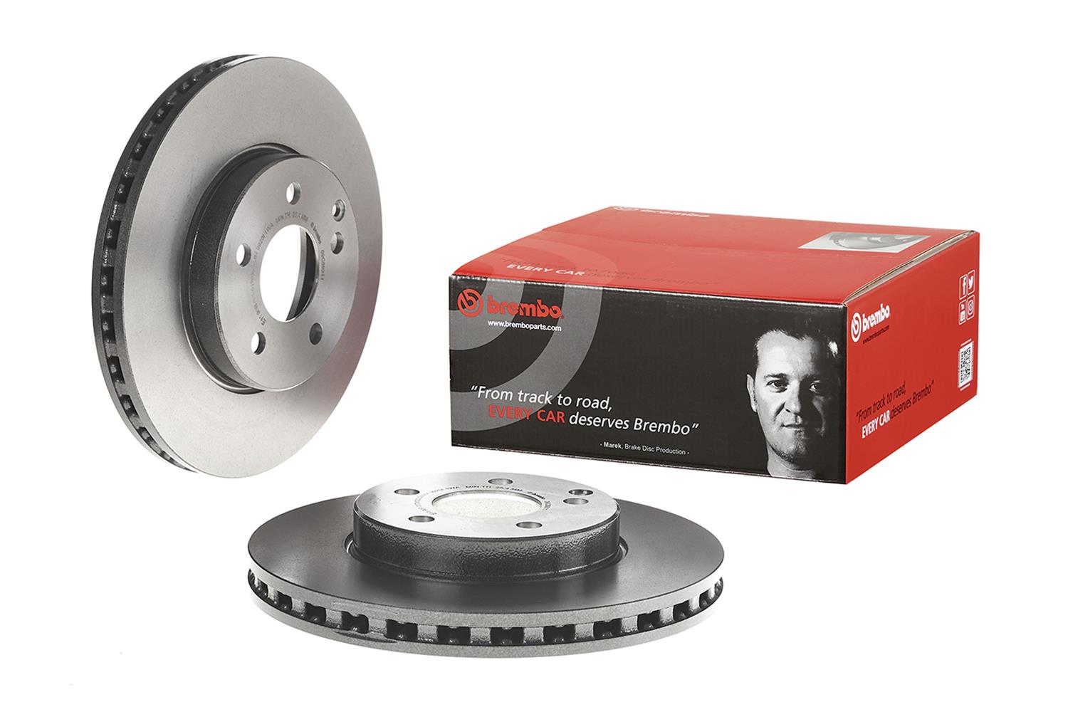 Brembo Premium UV Coated Brake Rotors 09.C893.11
