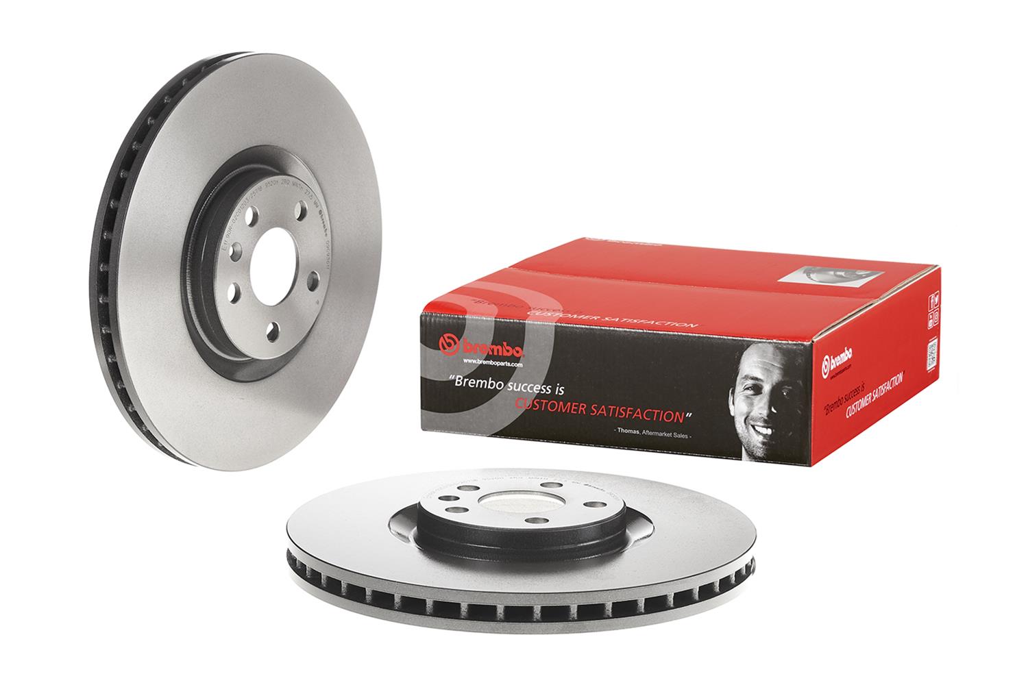 Brembo Premium UV Coated Brake Rotors 09.C936.11