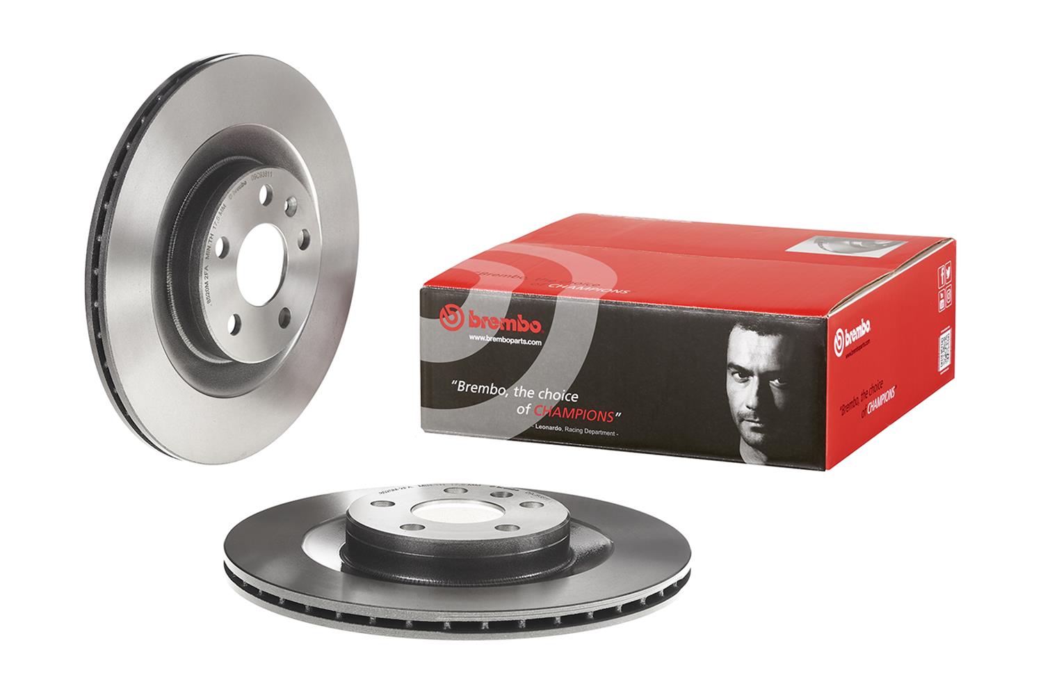Brembo Premium UV Coated Brake Rotors 09.C938.11