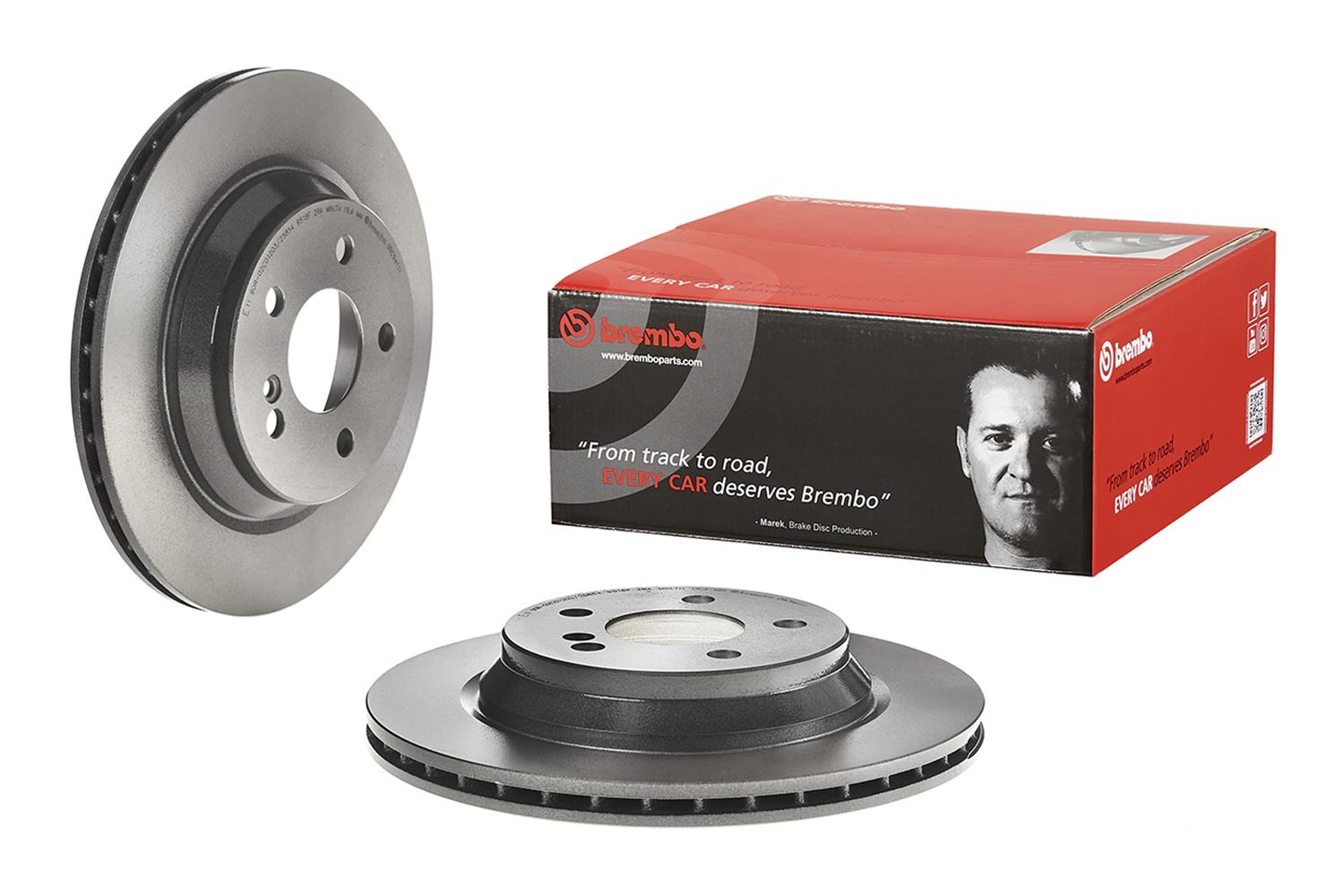 Brembo Premium UV Coated Brake Rotors 09.C941.11