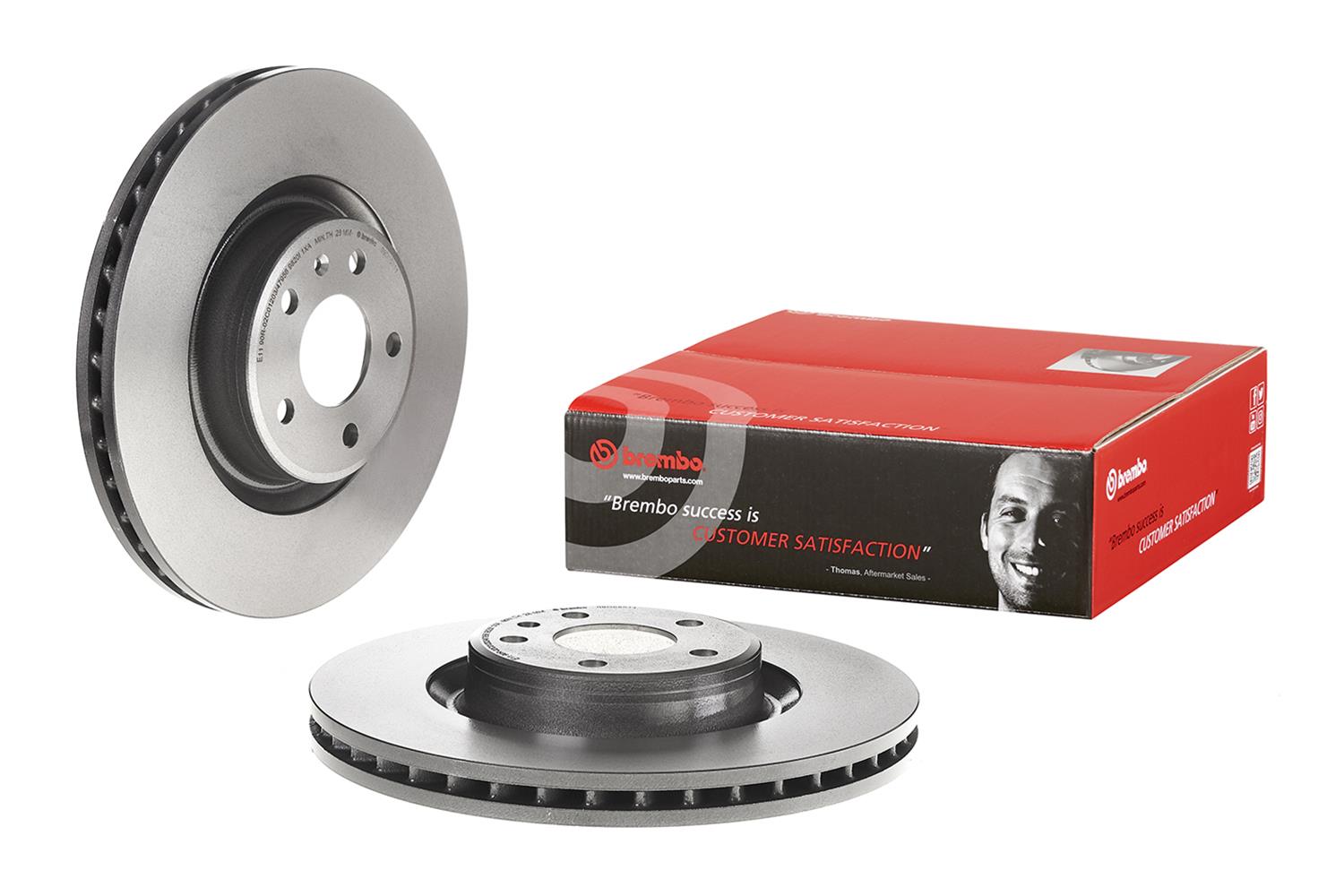 Brembo Premium UV Coated Brake Rotors 09.D059.11