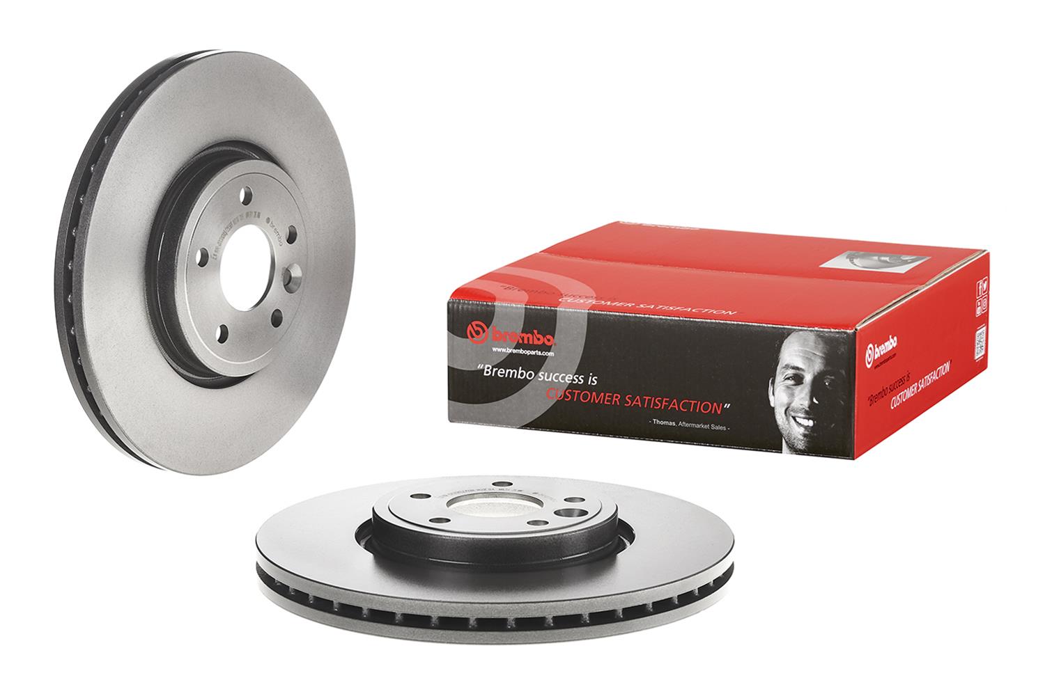 Brembo Premium UV Coated Brake Rotors 09.D062.11