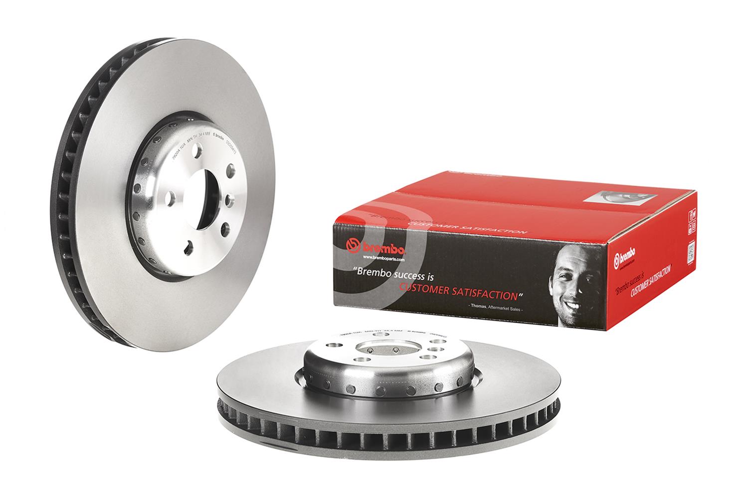 Brembo Premium UV Coated Brake Rotors 09.D094.13