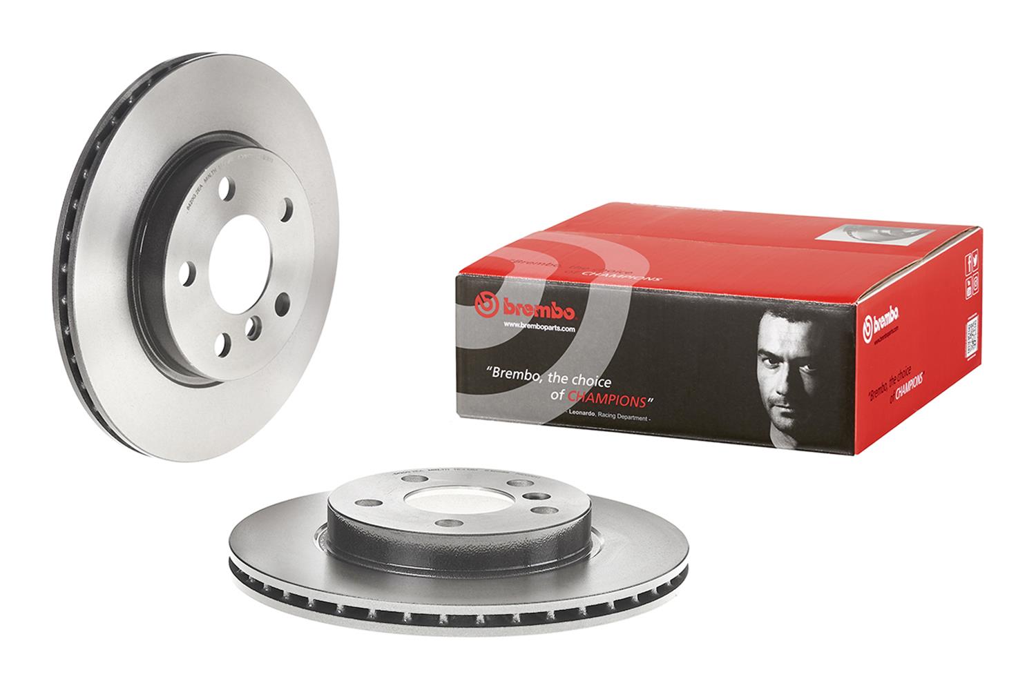 Brembo Premium UV Coated Brake Rotors 09.D208.11