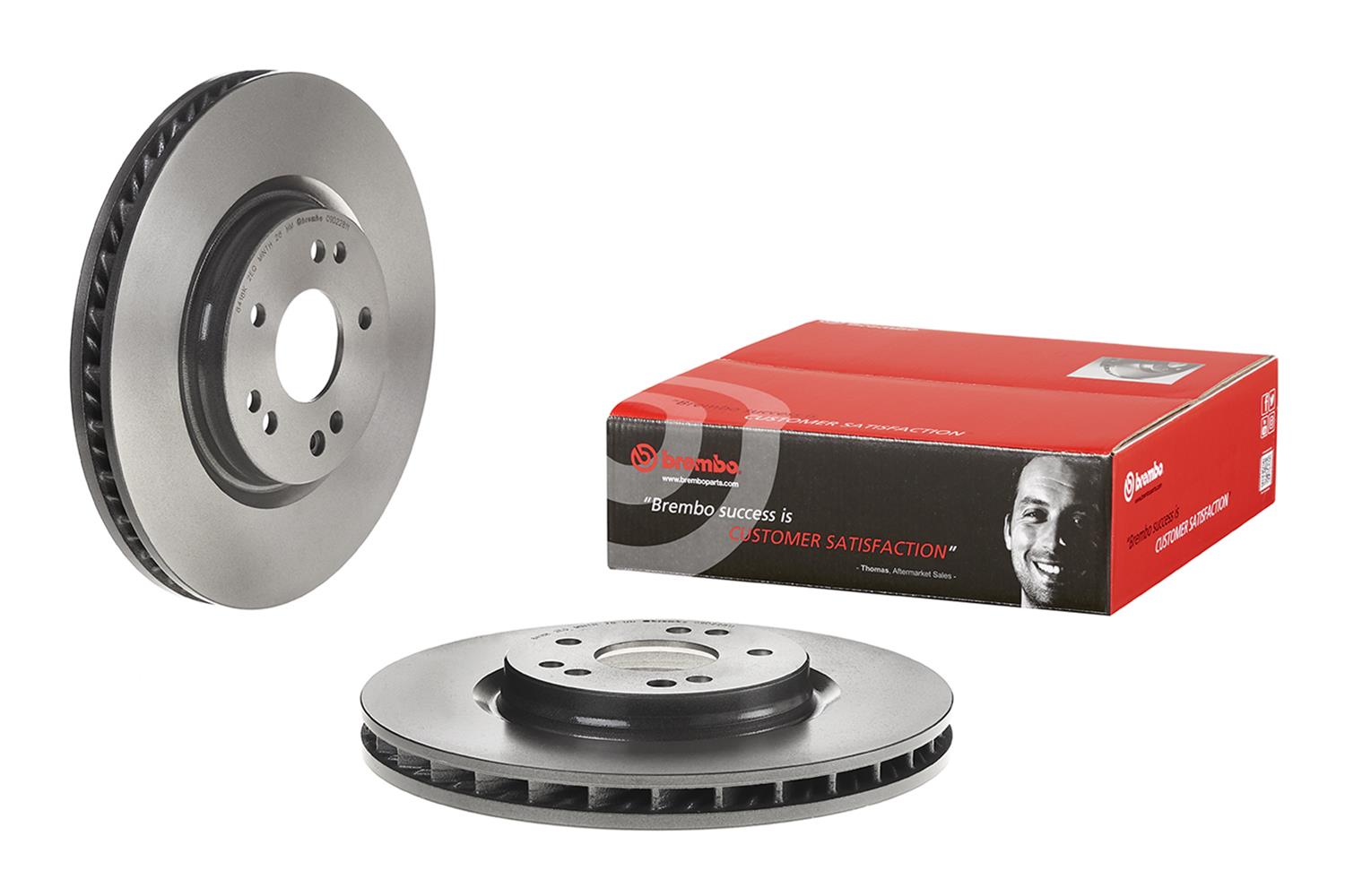 Brembo Premium UV Coated Brake Rotors 09.D228.11