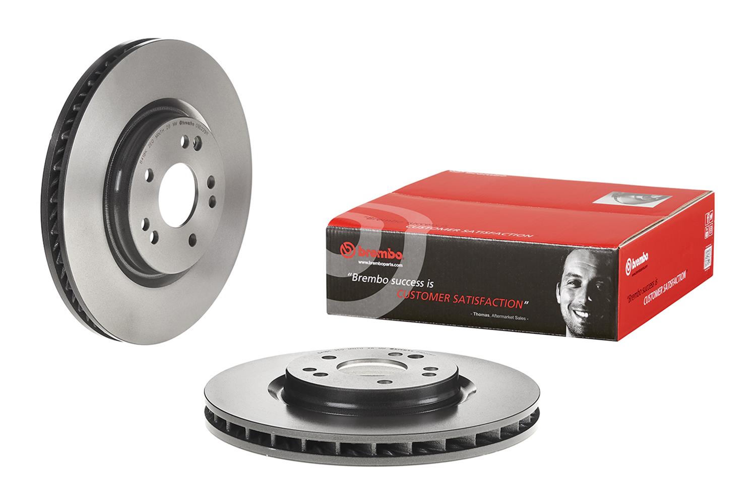 Brembo Premium UV Coated Brake Rotors 09.D229.11