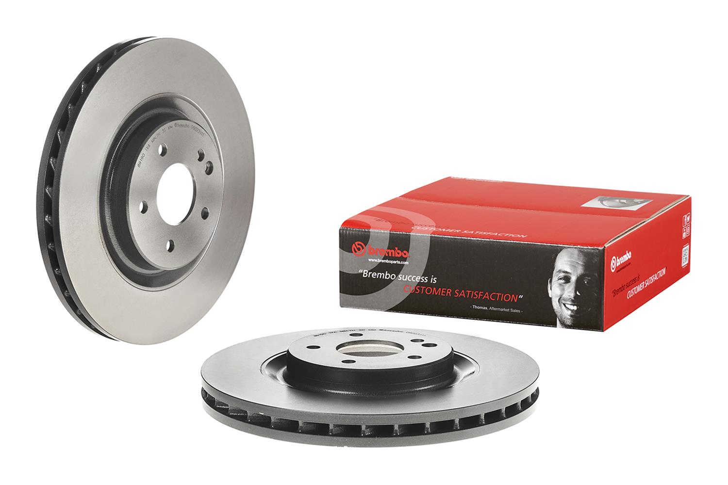 Brembo Premium UV Coated Brake Rotors 09.D231.11