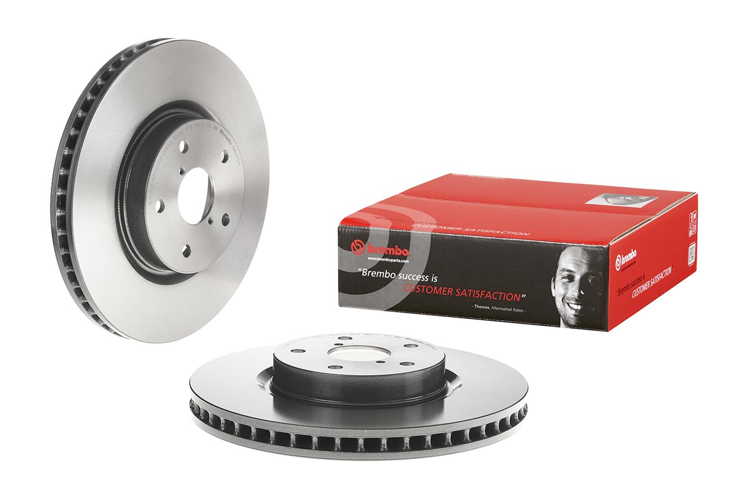 Brembo Premium UV Coated Brake Rotors 09.D245.11