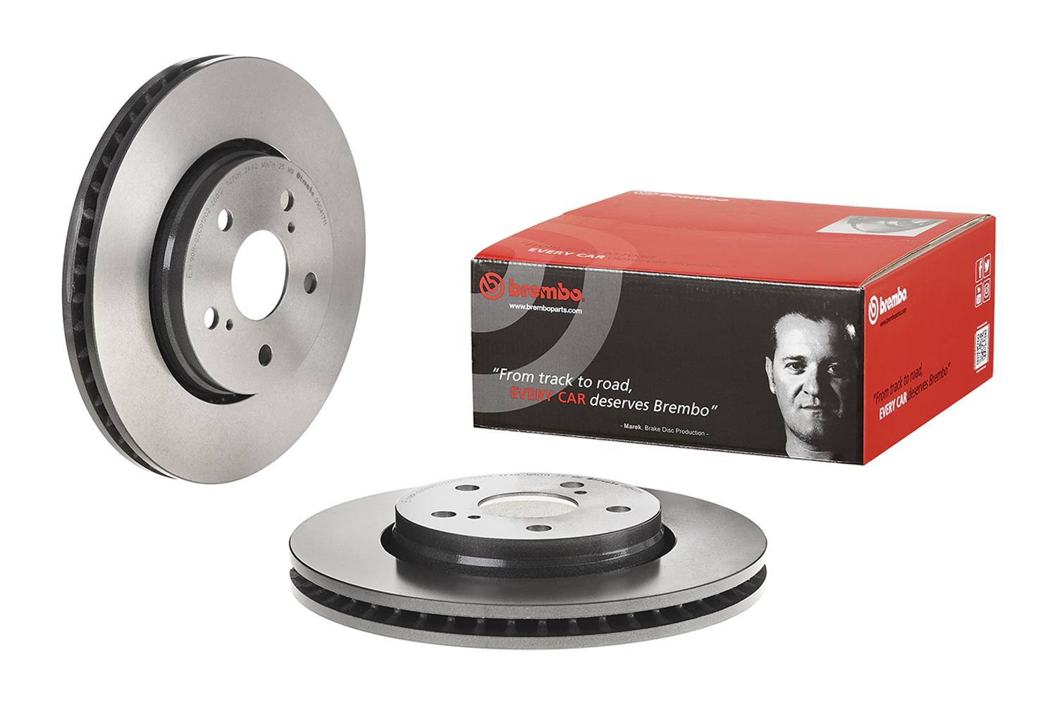 Brembo Premium UV Coated Brake Rotors 09.D417.11