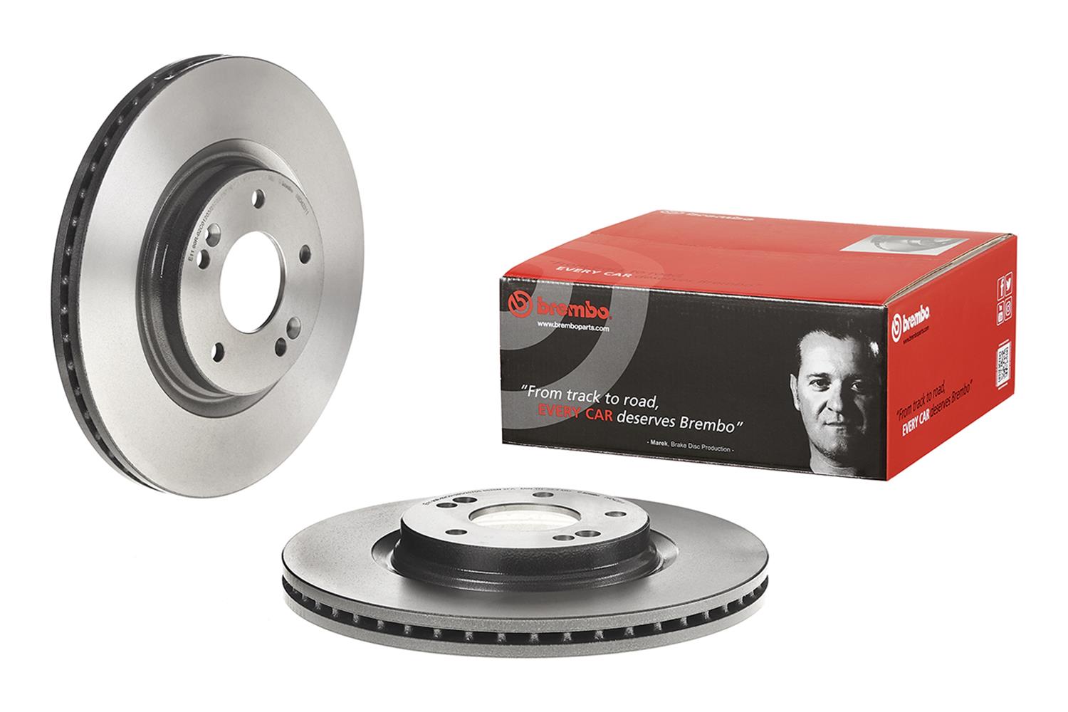 Brembo Premium UV Coated Brake Rotors 09.D428.11