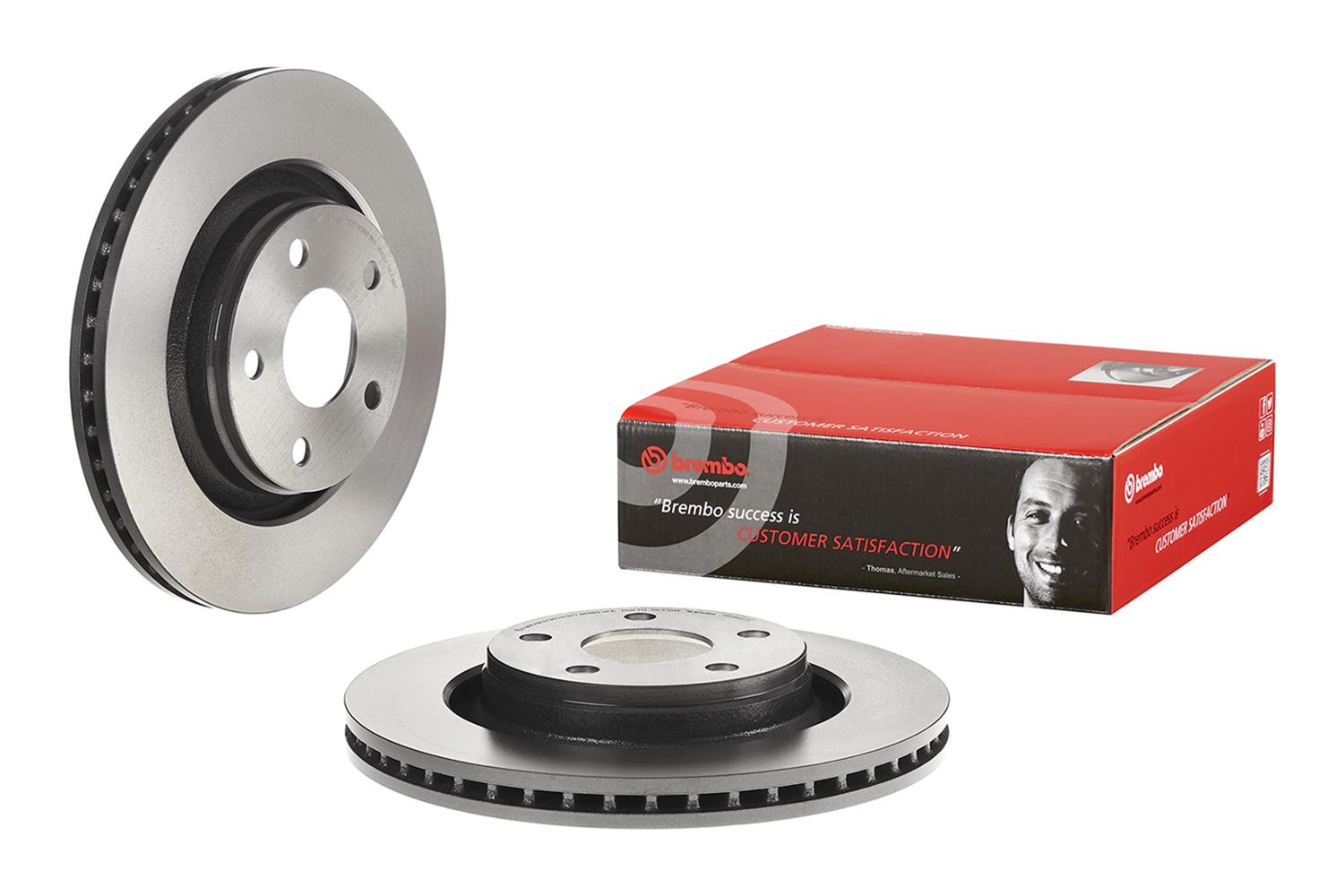 Brembo Premium UV Coated Brake Rotors 09.D444.11