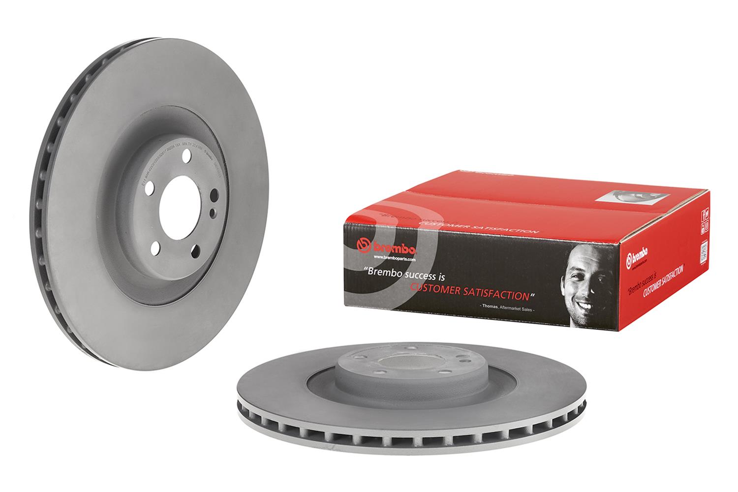 Brembo Premium UV Coated Brake Rotors 09.D532.13