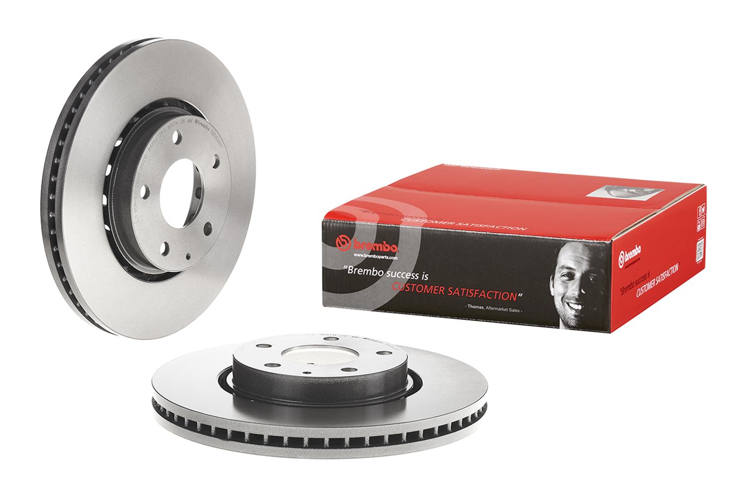 Brembo Premium UV Coated Brake Rotors 09.D628.11