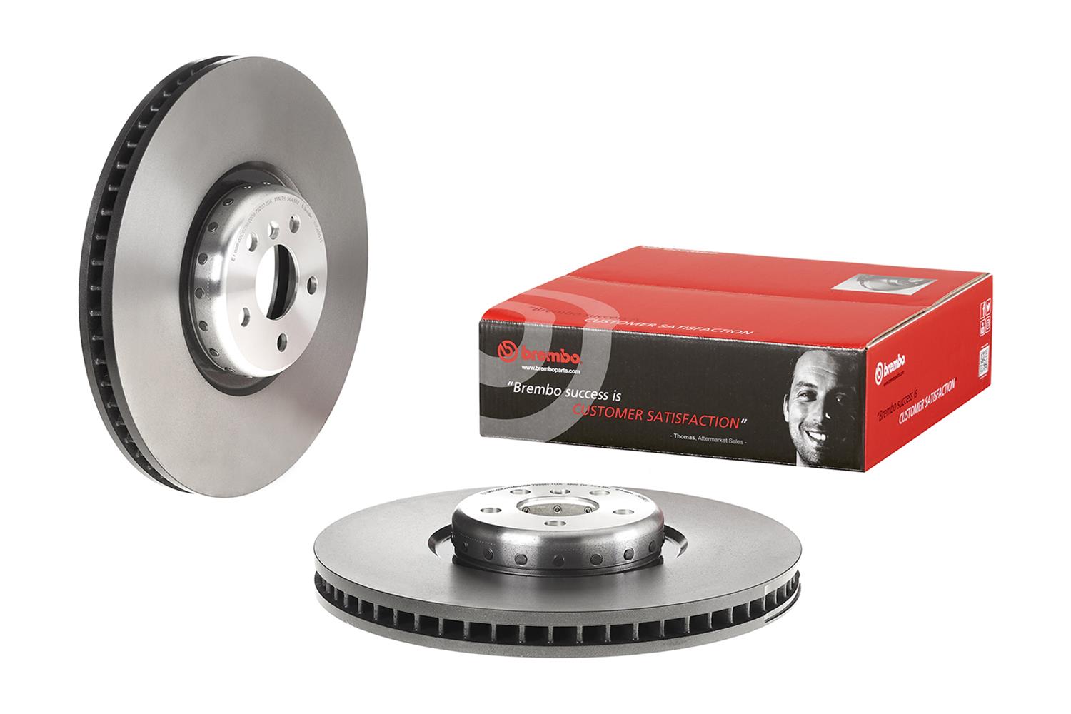Brembo Premium UV Coated Brake Rotors 09.D898.13