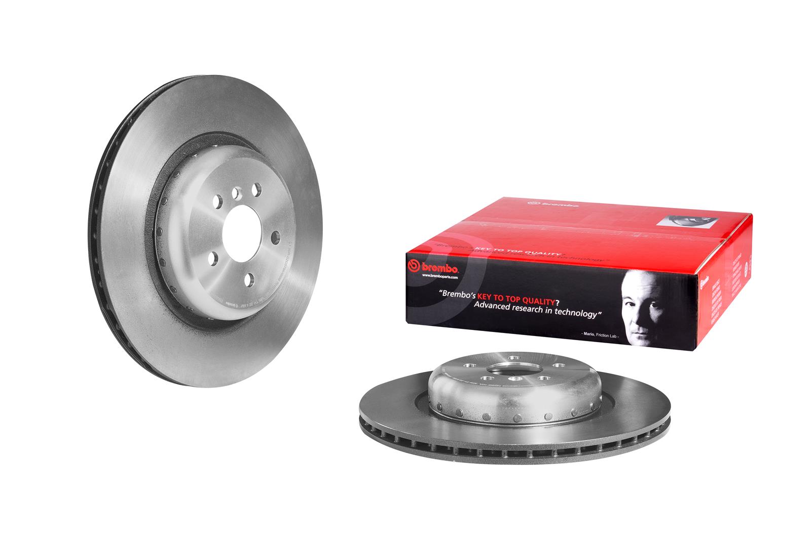 Brembo Premium UV Coated Brake Rotors 09.D901.13