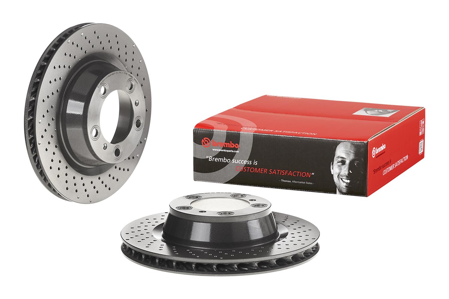 Brembo Premium UV Coated Brake Rotors 09.D935.11