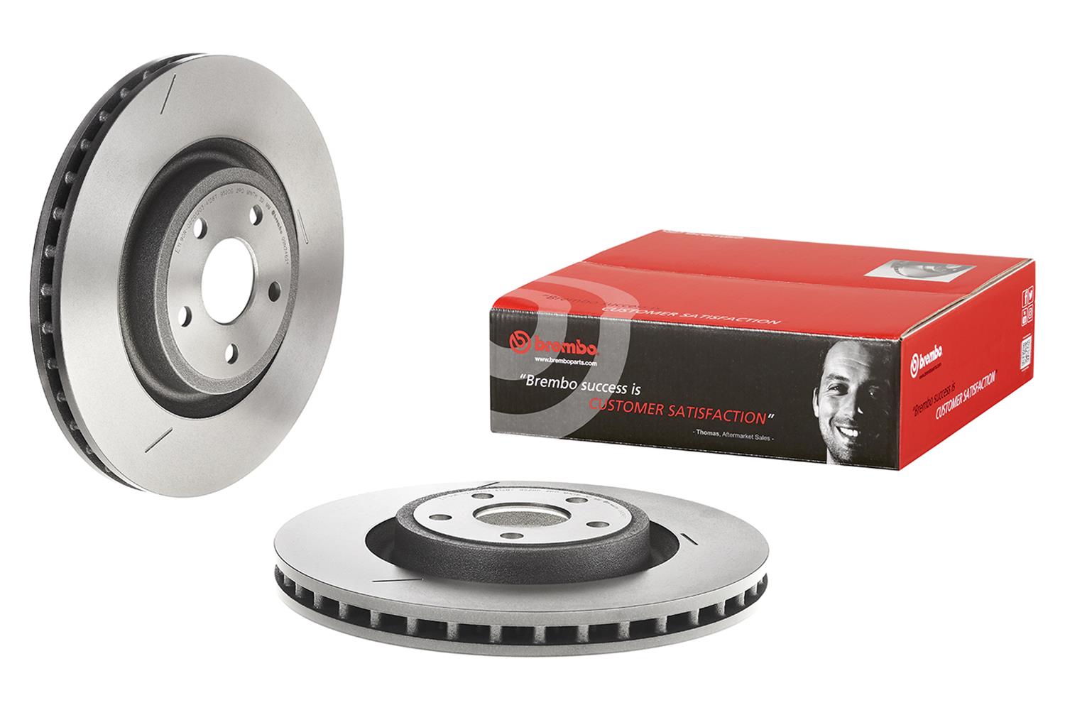 Brembo Premium UV Coated Brake Rotors 09.N246.21