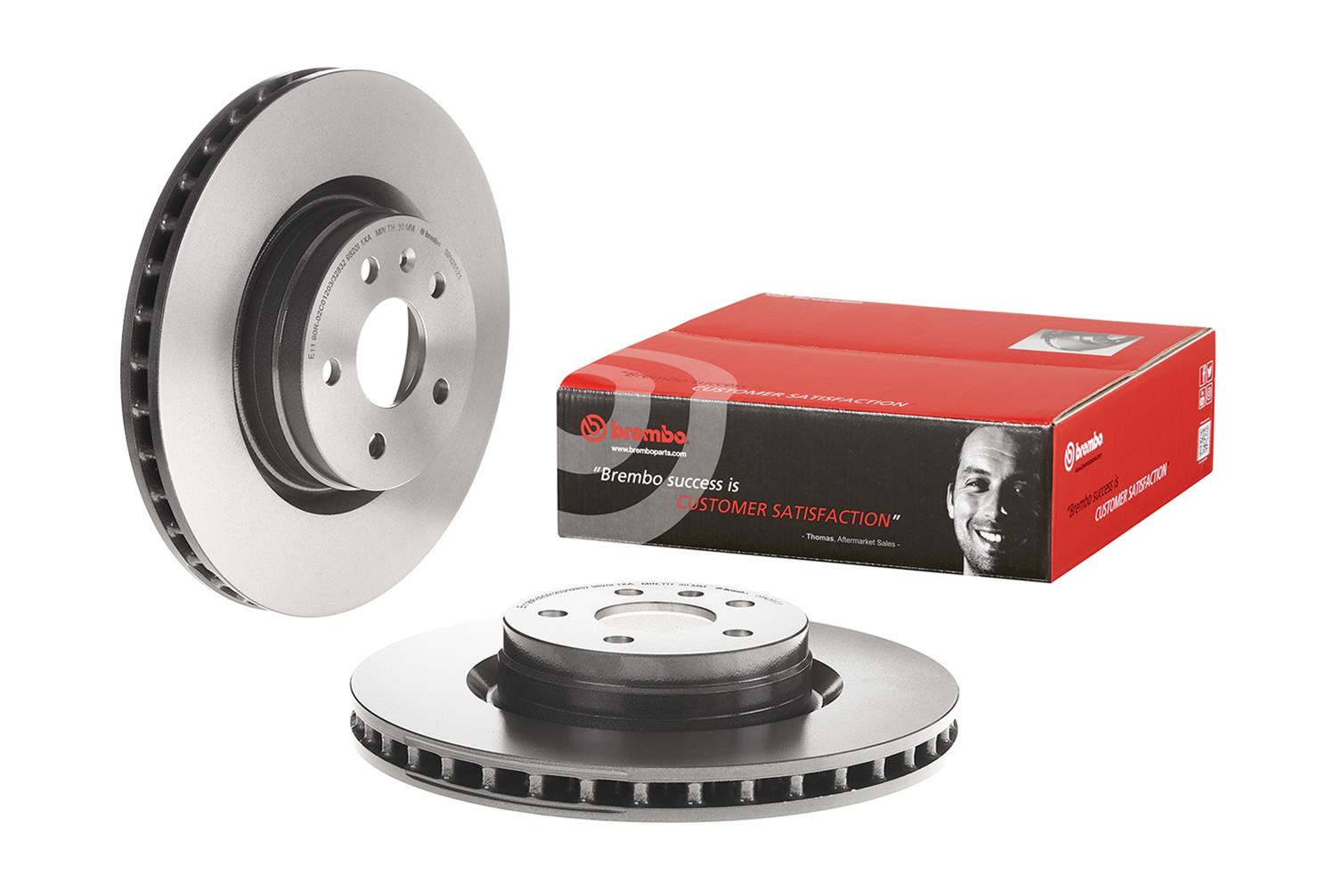 Brembo Premium UV Coated Brake Rotors 09.N265.21
