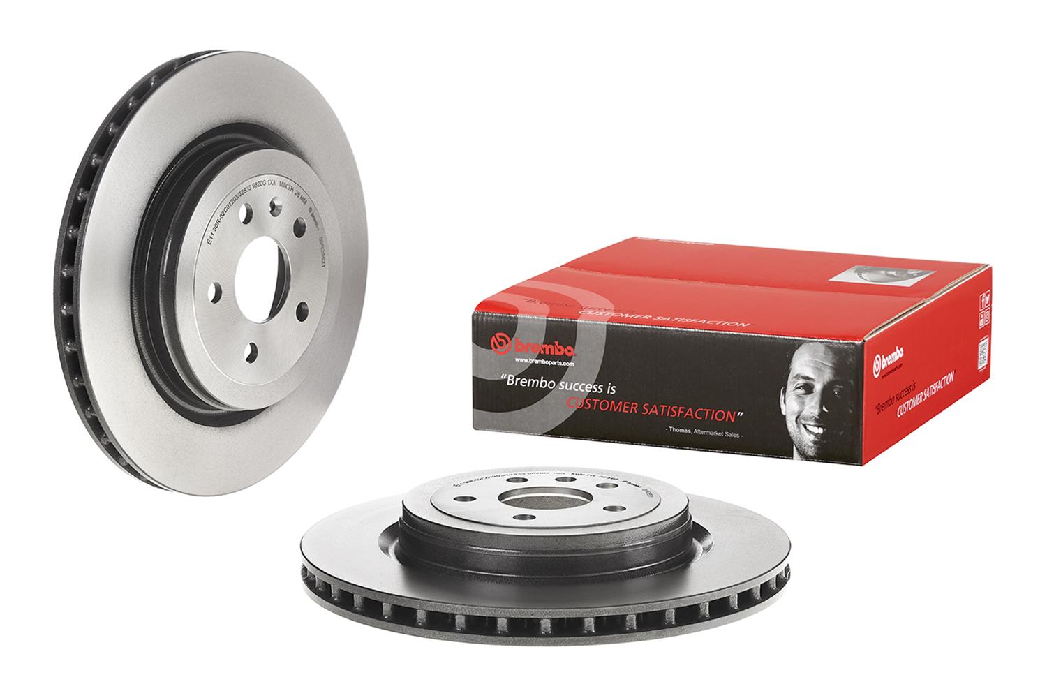 Brembo Premium UV Coated Brake Rotors 09.N266.21