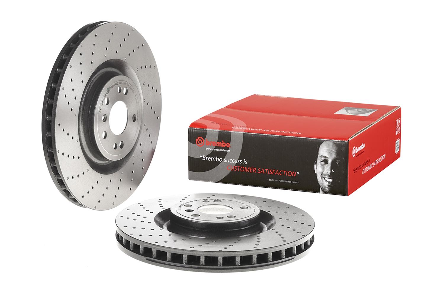 Brembo Disc Brake Pad and Rotor Kits KT04011