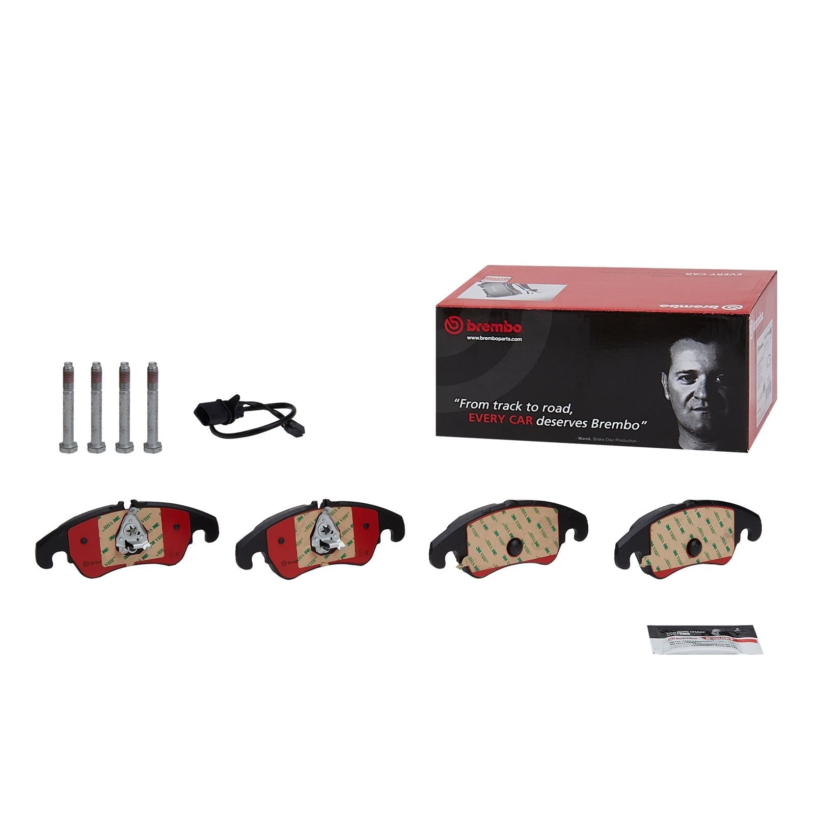 Brembo Disc Brake Pad and Rotor Kits KTX4055