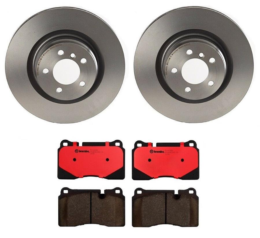 Brembo Disc Brake Pad and Rotor Kits KT00017