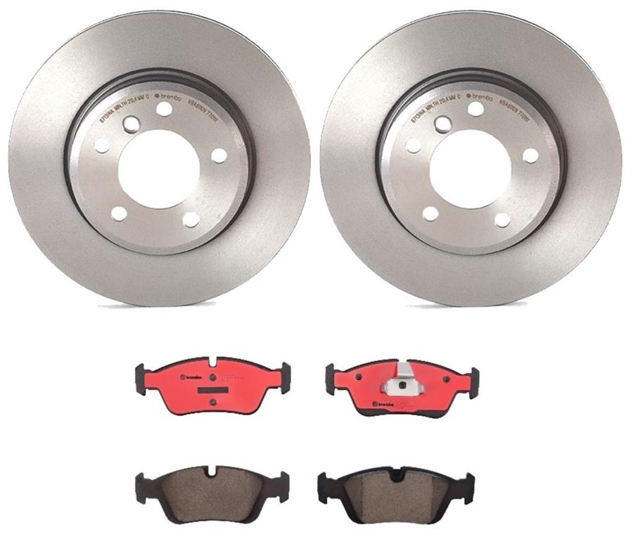 Brembo Disc Brake Pad and Rotor Kits KT00023
