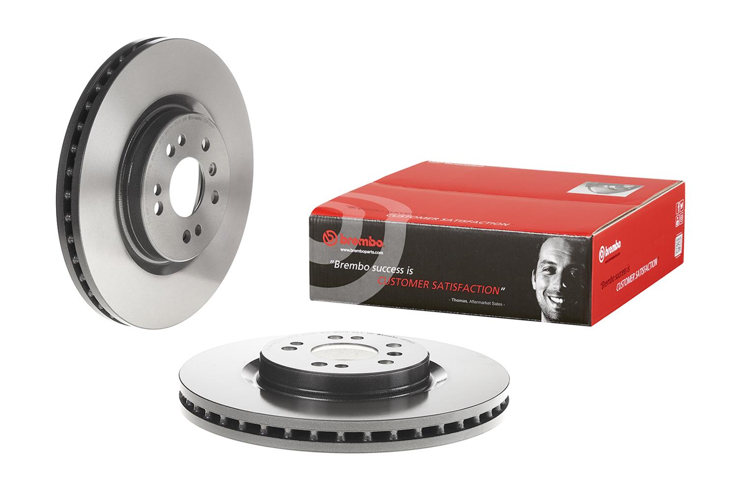 Brembo Disc Brake Pad and Rotor Kits KT04009