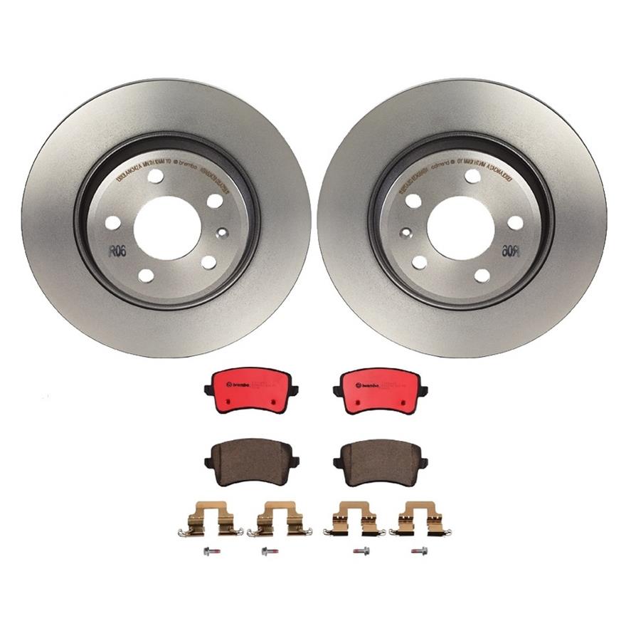 Brembo Disc Brake Pad and Rotor Kits KT00043