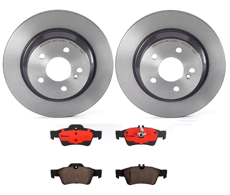 Brembo Disc Brake Pad and Rotor Kits KT00045
