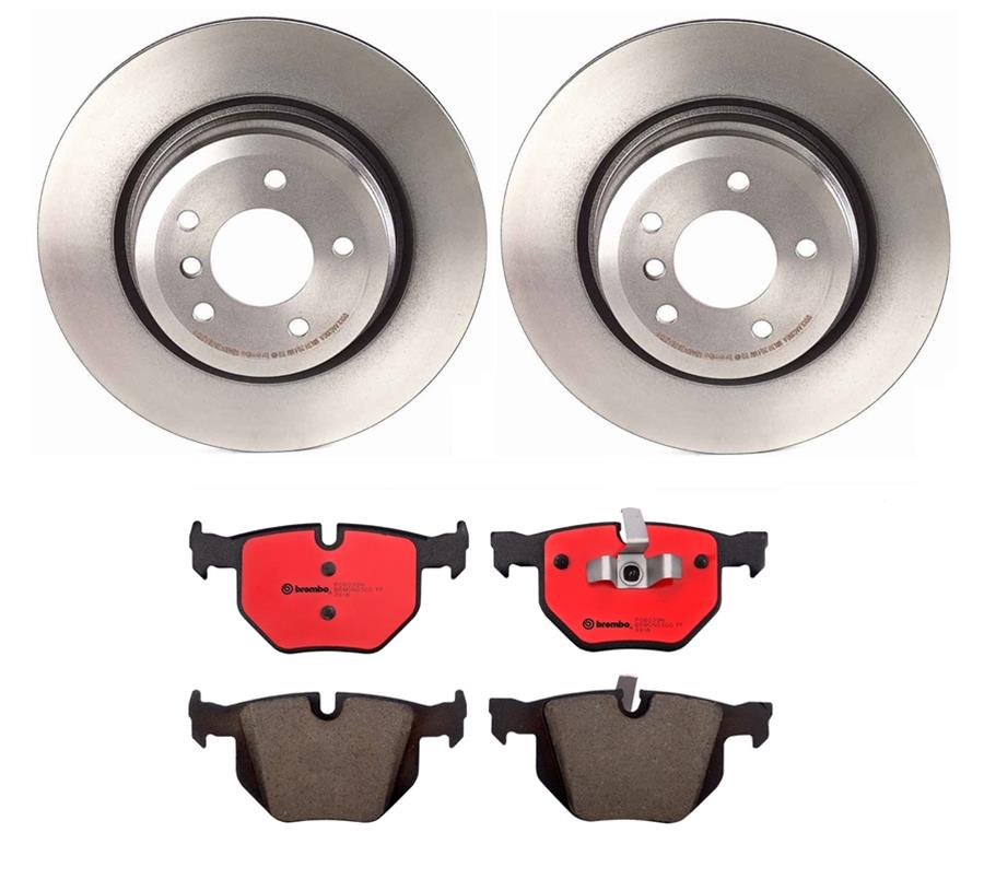 Brembo Disc Brake Pad and Rotor Kits KT00047