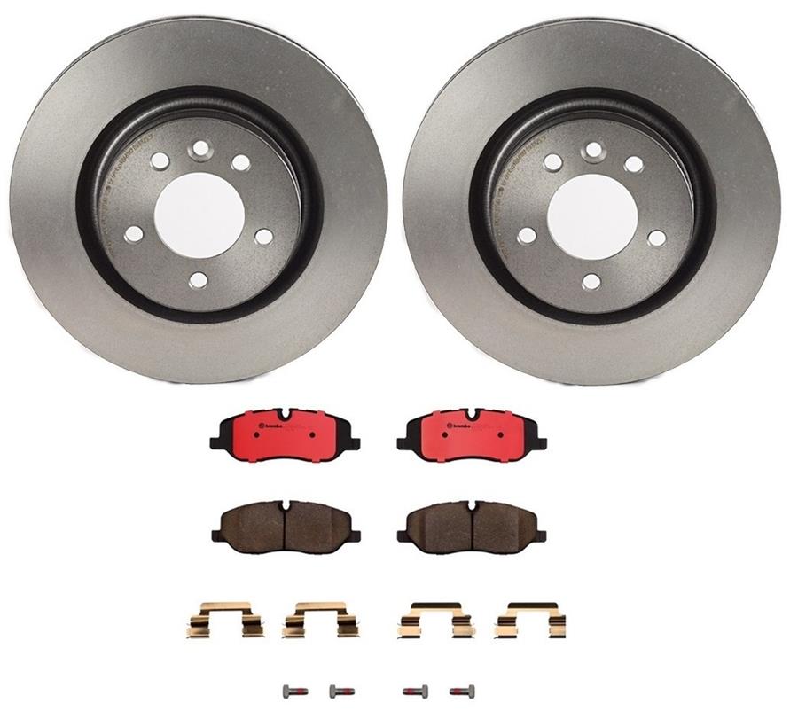 Brembo Disc Brake Pad and Rotor Kits KT00048