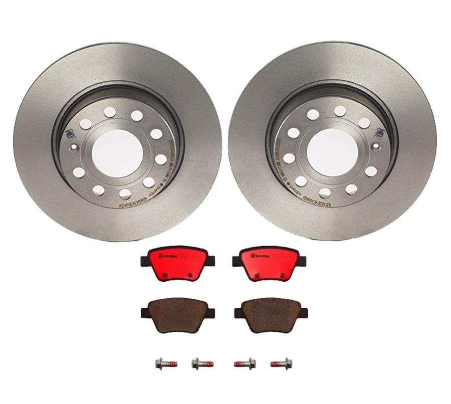 Brembo Disc Brake Pad and Rotor Kits KT00054