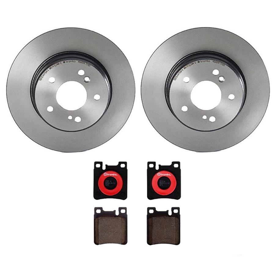 Brembo Disc Brake Pad and Rotor Kits KT00055