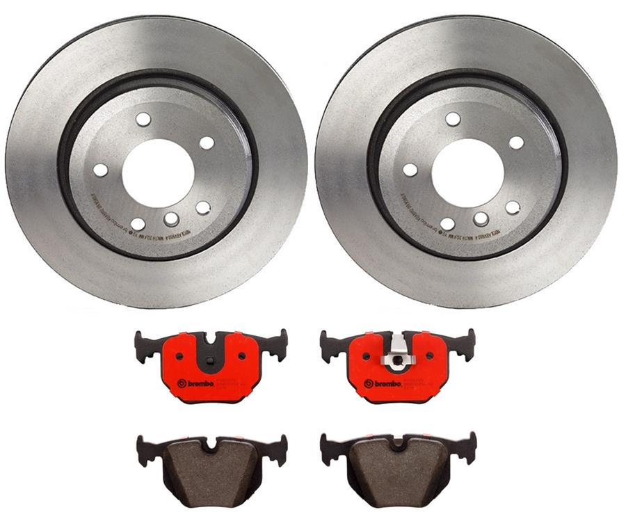 Brembo Disc Brake Pad and Rotor Kits KT00064