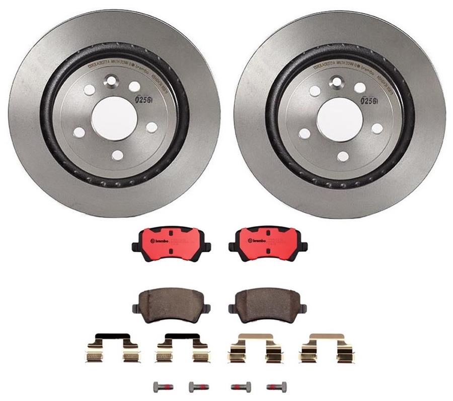 Brembo Disc Brake Pad and Rotor Kits KT00070