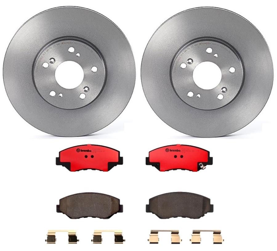 Brembo Disc Brake Pad and Rotor Kits KT00071