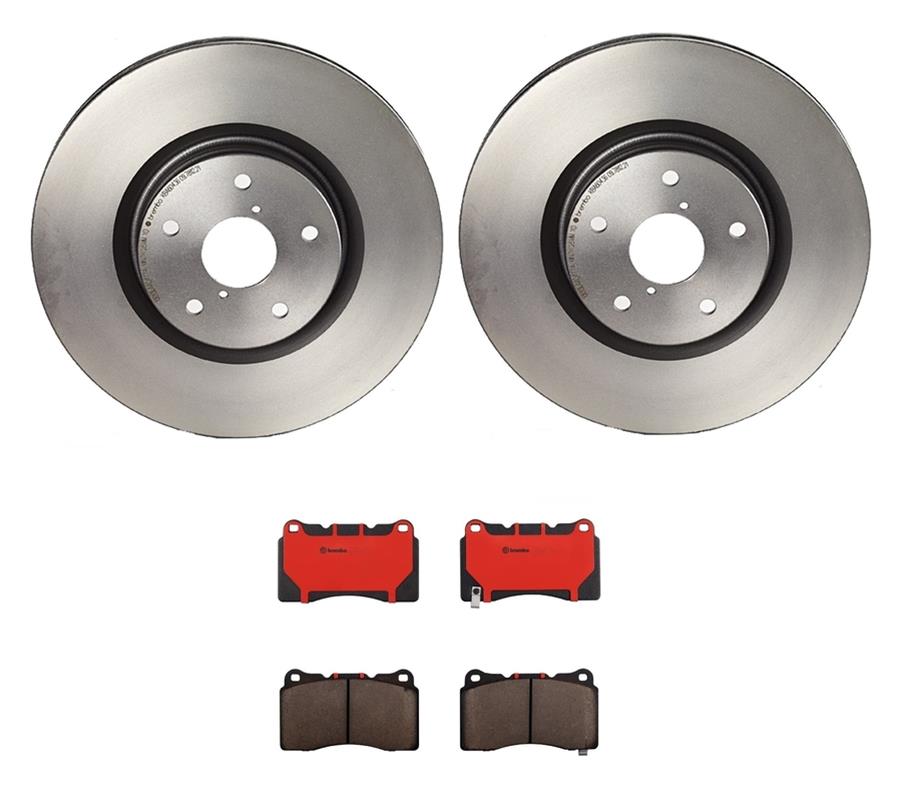 Brembo Disc Brake Pad and Rotor Kits KT00073