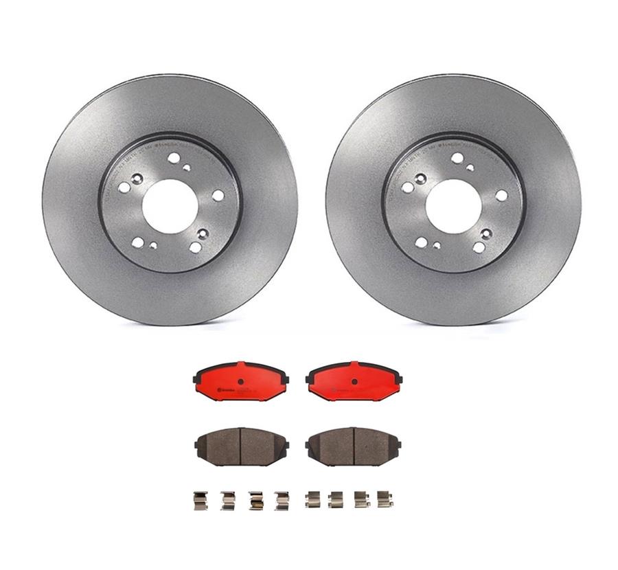Brembo Disc Brake Pad and Rotor Kits KT00074