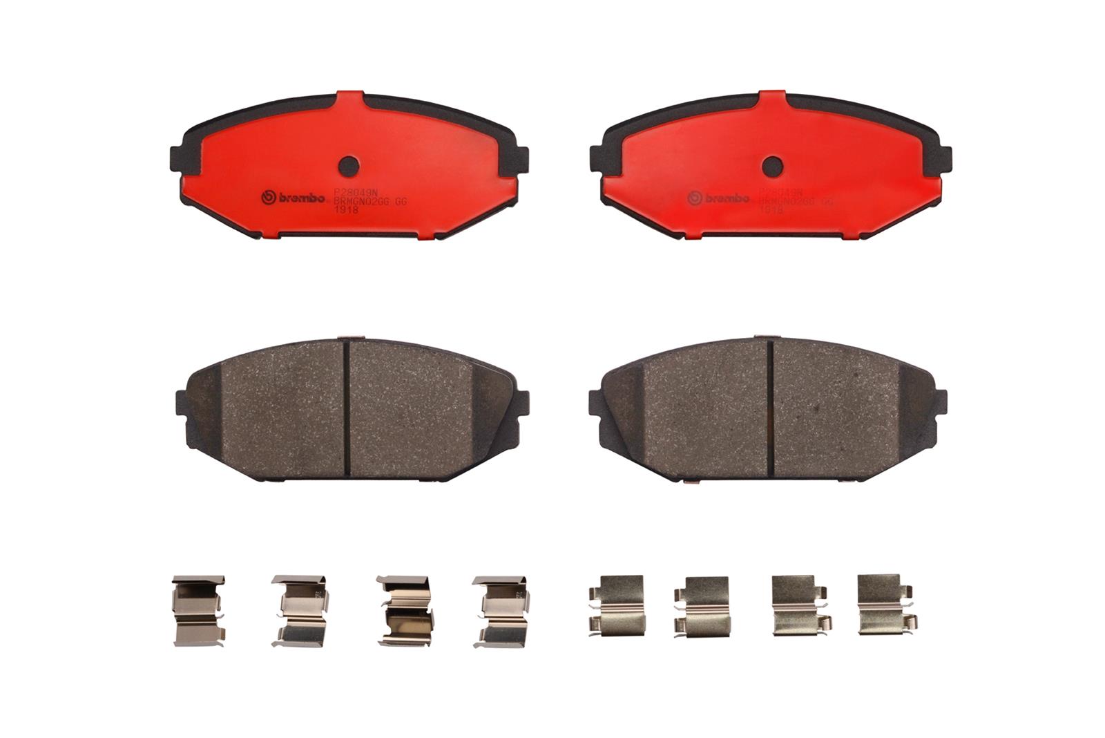 Brembo Disc Brake Pad and Rotor Kits KT00074